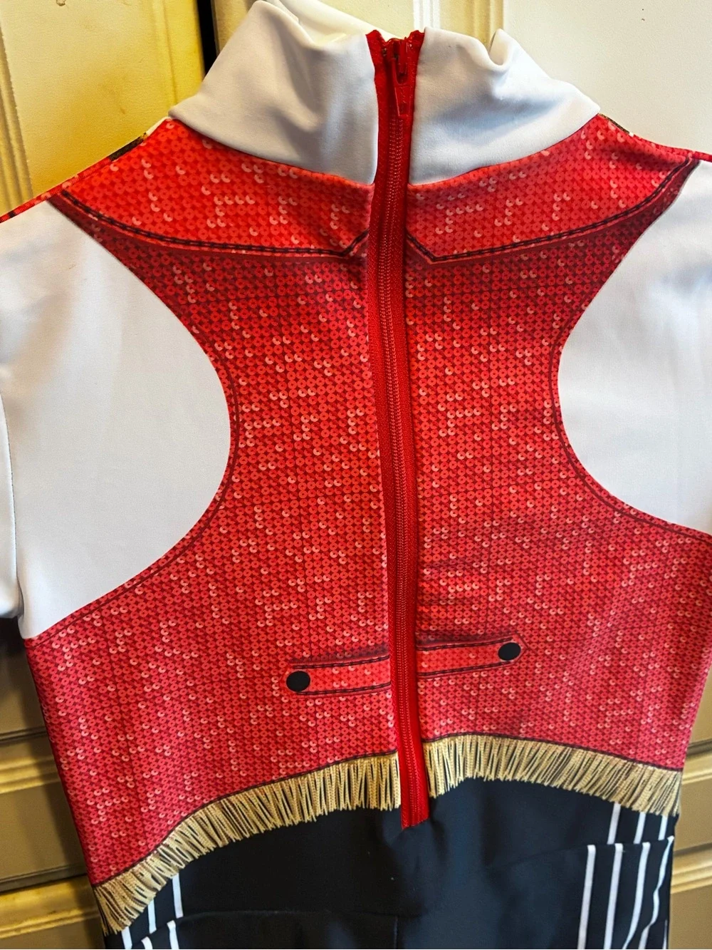 Alexandra Collection Circus Ringmaster-themed dance biketard, Size: 4–6 Youth